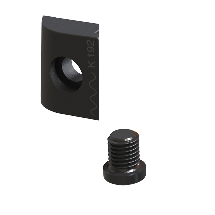 リフレクター取付けねじおよびプレート(左) PD-EF202、PD-EF205用