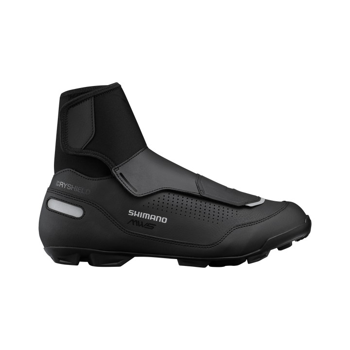 Shimano ロードバイク用シューズ 黒 SH-MW502 防水 SPD ビンディングシューズ - 冬用 MTB グラベル