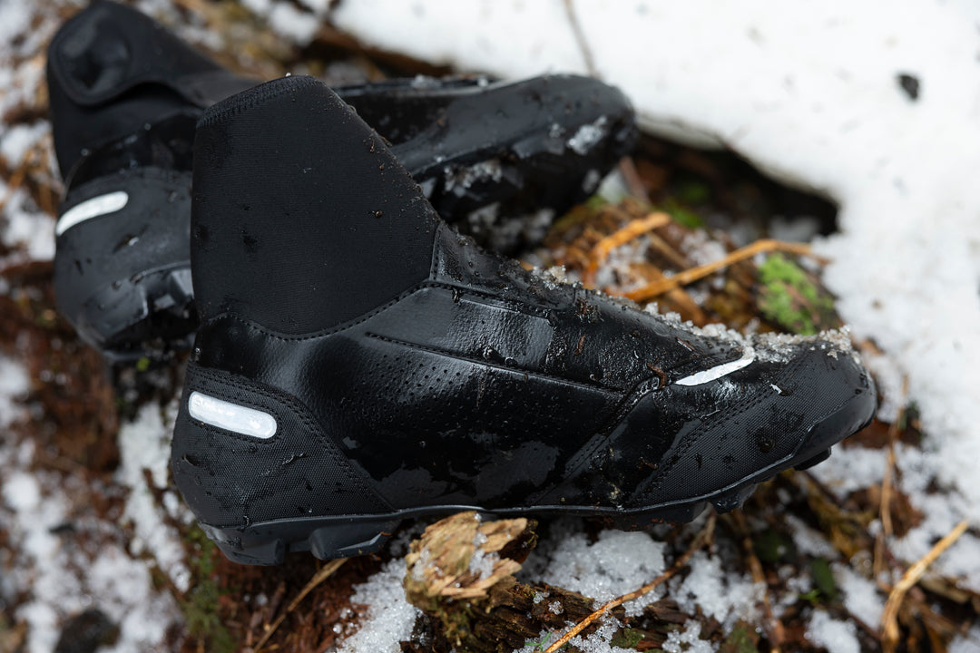 SH-MW502 防水 SPD ビンディングシューズ - 冬用 MTB グラベル